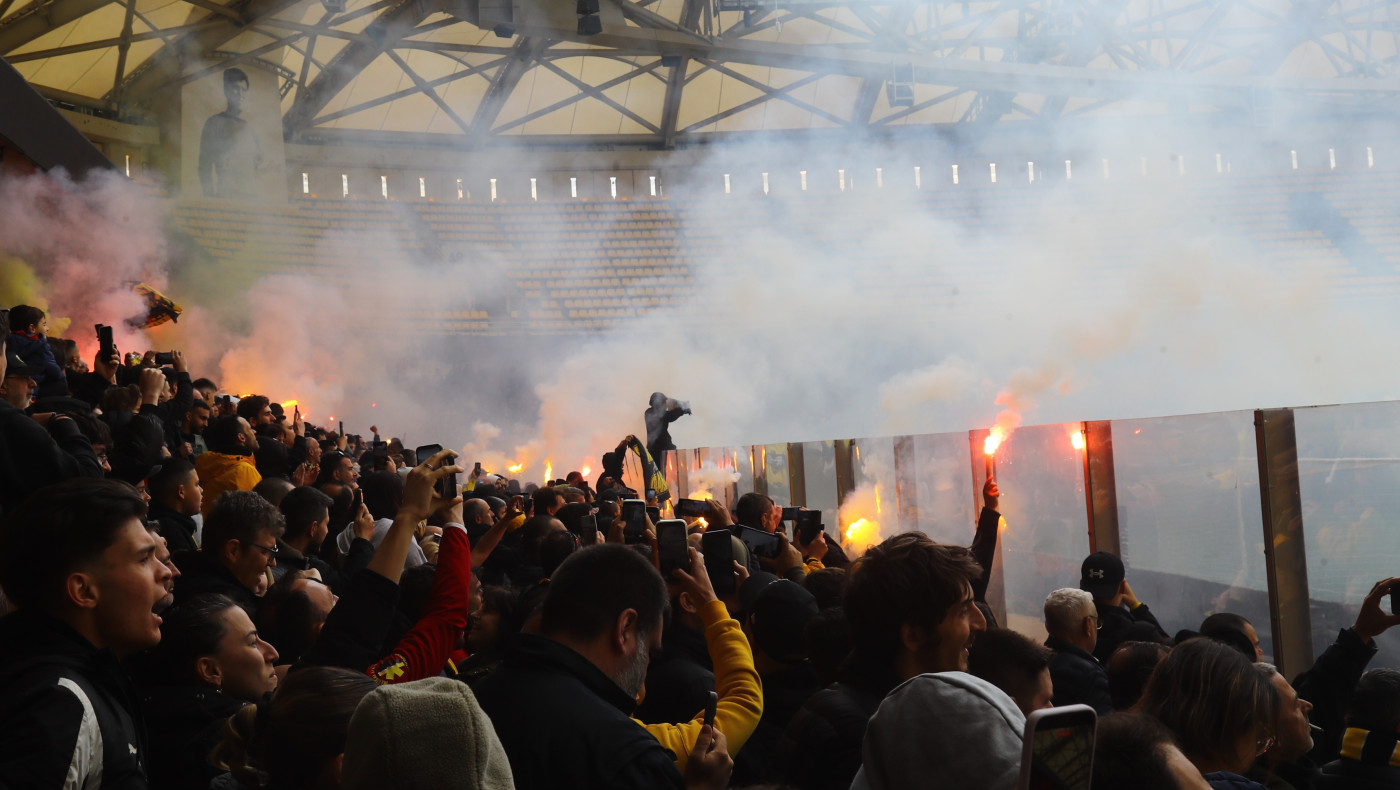 ΑΕΚ: Πάνω από 10.000 οπαδοί στην Allwyn Arena πριν το ντέρμπι με Παναθηναϊκό