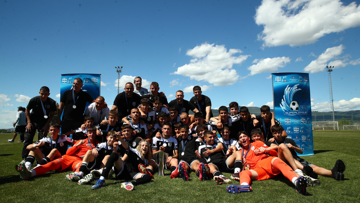 ΠΑΟΚ Κ15-ΝΠΣ Βόλος Κ15 4-0: «Πάρτι» των αήττητων πρωταθλητών!
