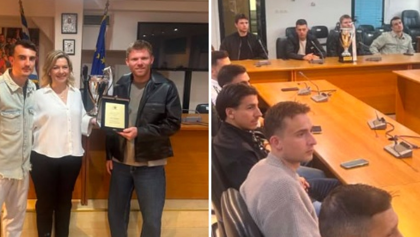 Βράβευση της Δόξας Ασσήρου από τον Δήμο Λαγκαδά