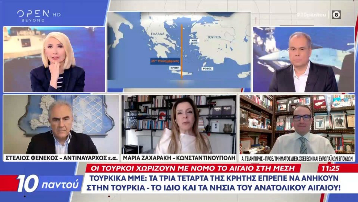 Πολεμική ρητορική στην Τουρκία: Σενάρια έντασης στο Αιγαίο και εμπρηστικές αναφορές κατά της Ελλάδας