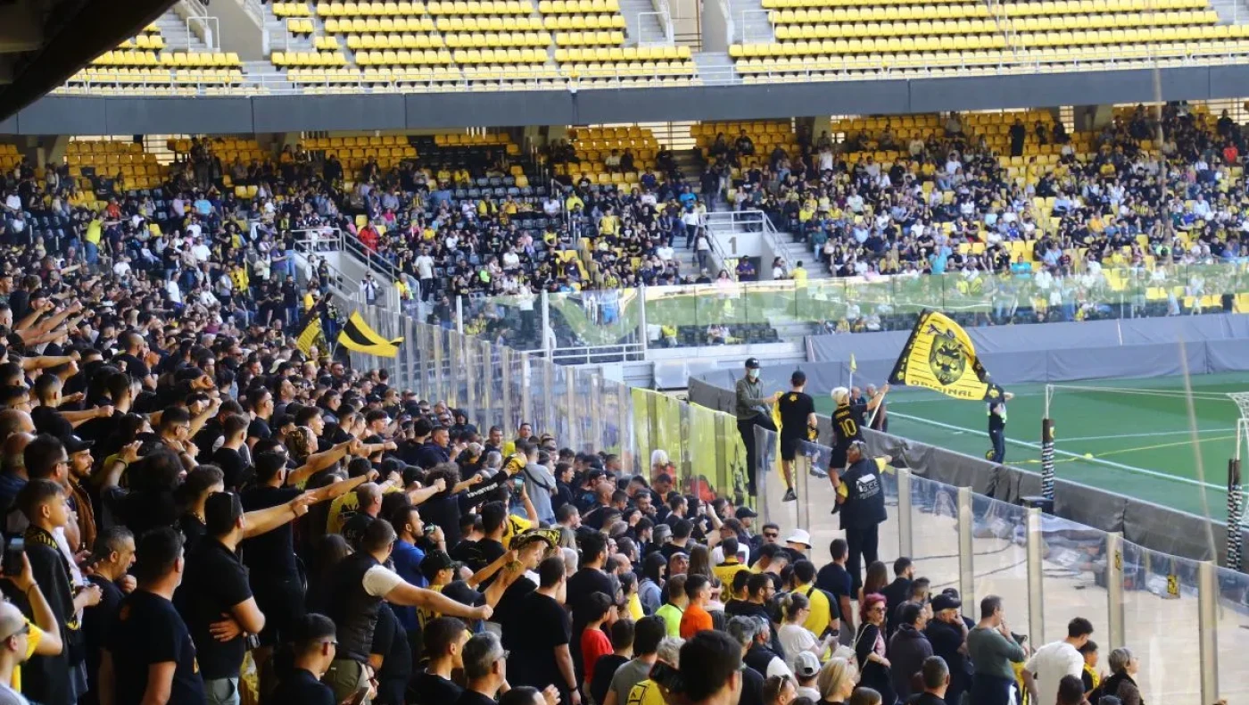 ΑΕΚ: 9.000 οπαδοί στην Allwyn Arena πριν το ντέρμπι με Παναθηναϊκό
