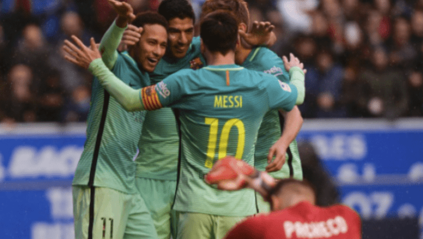 Ποιος είδε την Μπαρτσελόνα και     δεν την       φοβήθηκε