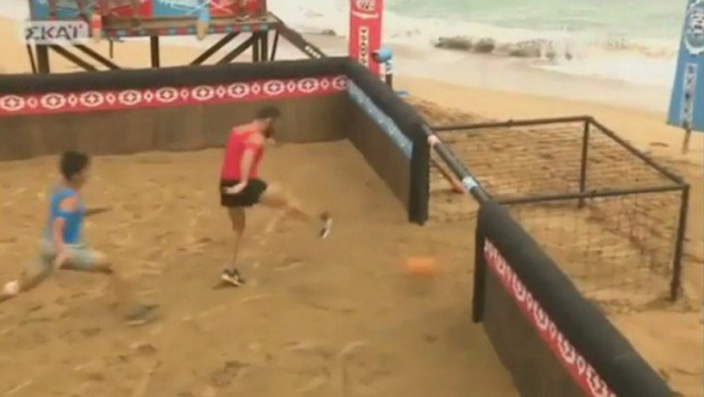 Survivor: Λάμπρος Χούτος και... γκοοοοοοοοοοολ (vid)