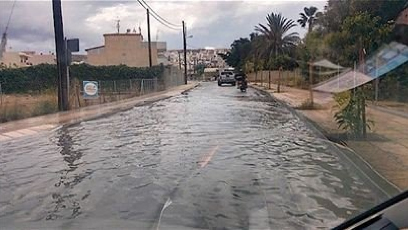 Η Σητεία έγινε... Βενετία μετά από μπόρα 15 λεπτών