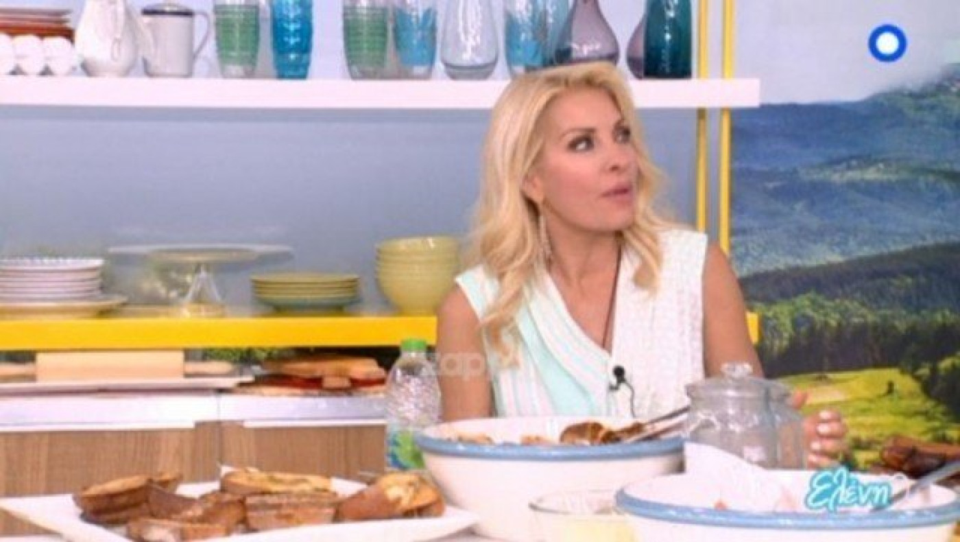 Έσπασε η καρέκλα της Μενεγάκη στον αέρα της εκπομπής! (ΒΙΝΤΕΟ)