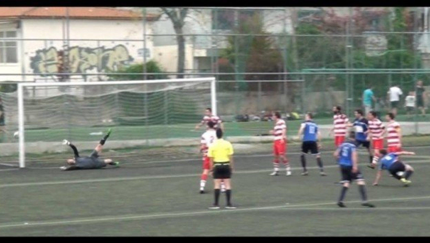 Απίστευτο                            γκολ στην ΕΠΣ Μακεδονίας (vid)