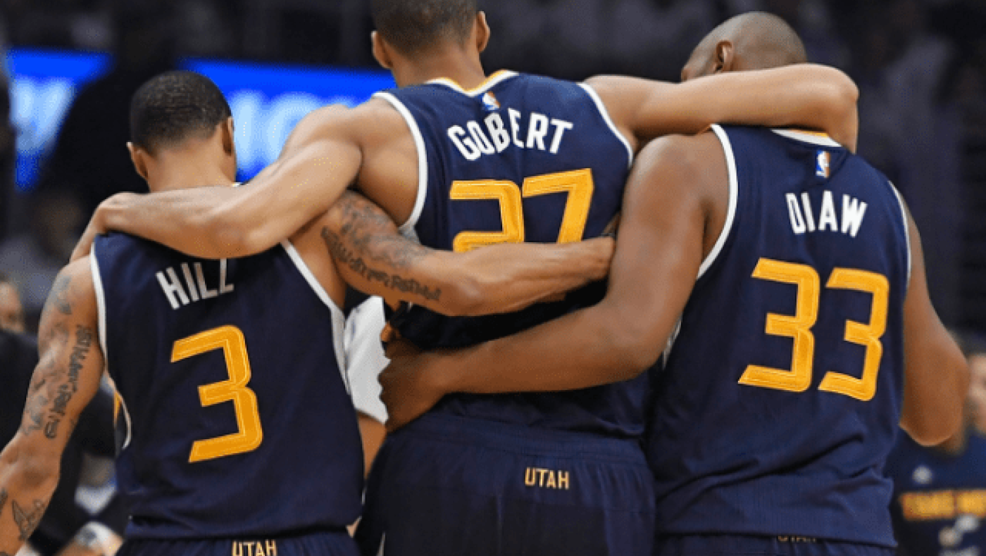 Εκτός για το δεύτερο ματς των        Τζαζ ο Γκομπέρ