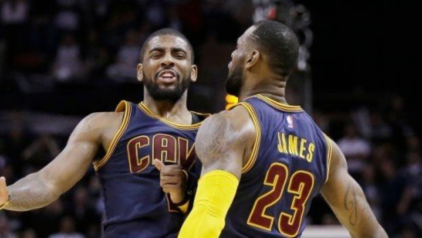 Ιστορικό επίτευγμα από      Λεμπρόν και Ίρβινγκ (pic)