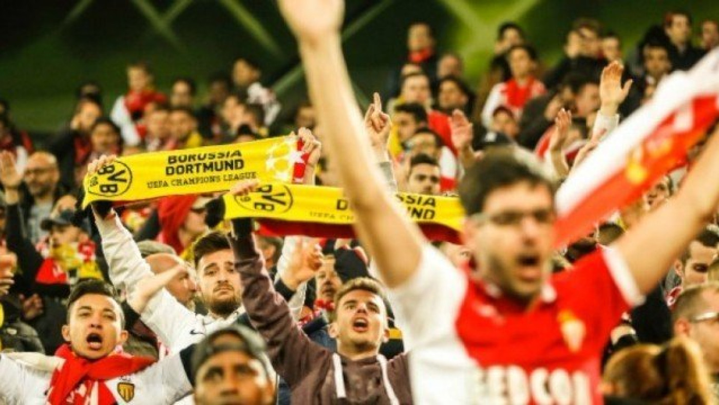 Οι φίλοι της Μονακό φωνάζουν υπέρ της Ντόρτμουντ  (vid)