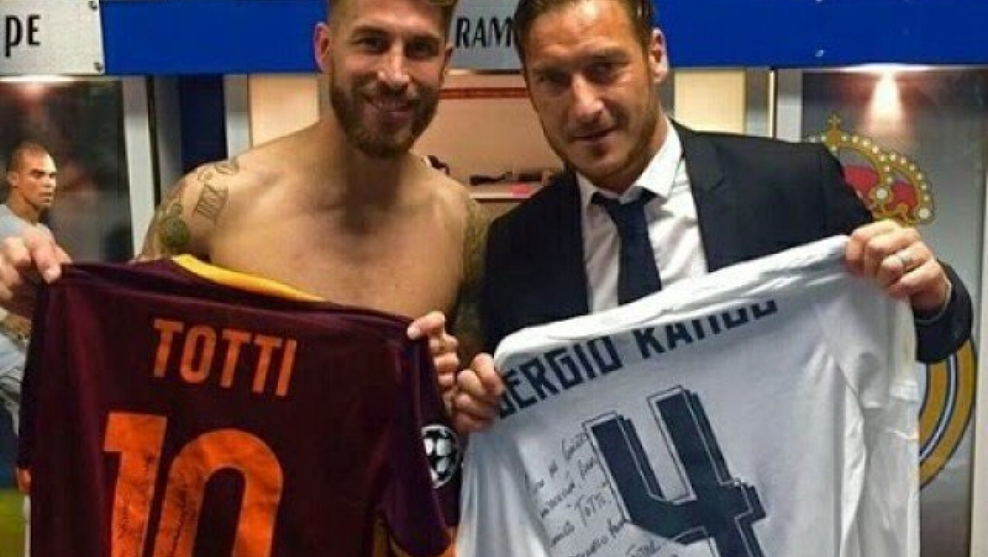 Το φοβερό                     δώρο του Τότι στον Ράμος (pic)