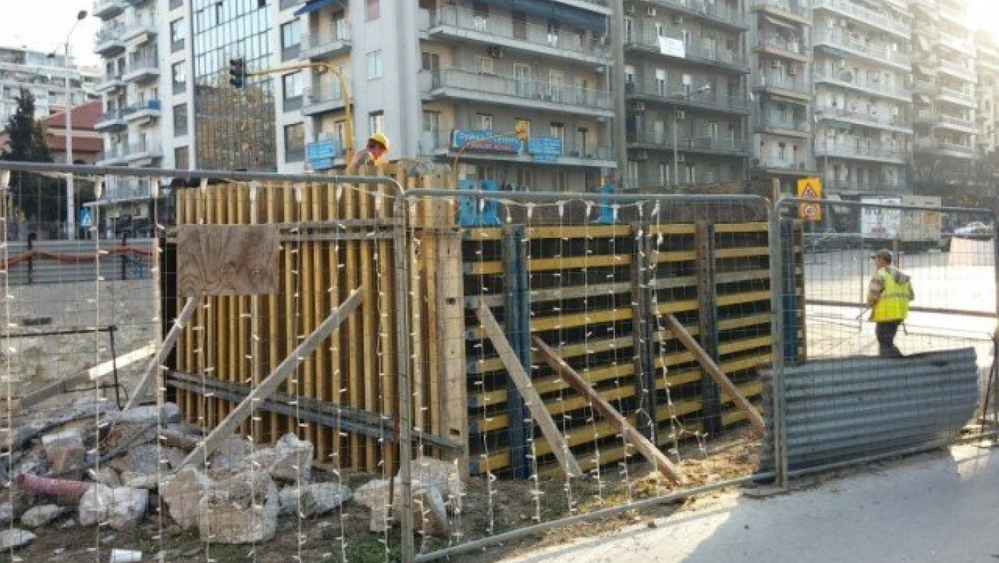 Θεσ/νίκη: Διαμαρτυρία αύριο στο εργοτάξιο του μετρό στην Αγίας Σοφίας