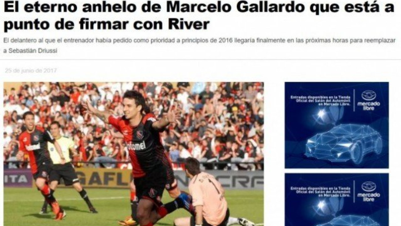 «Υπογράφει                            στη Ρίβερ ο Σκόκο»