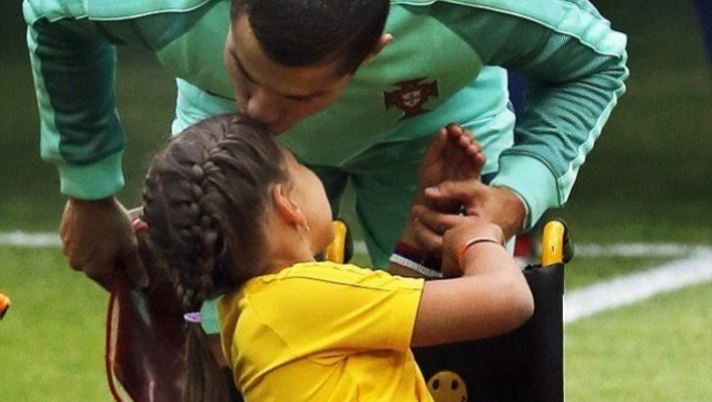 Τρομερή κίνηση ανθρωπιάς από            τον Κριστιάνο (vid)