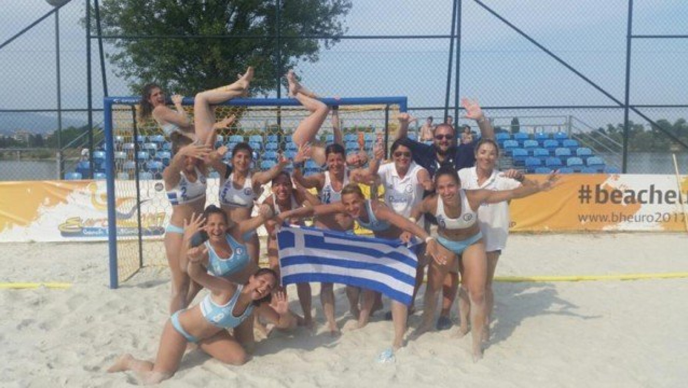 Στο     Παγκόσμιο       του Beach Handball η Ελλάδα!