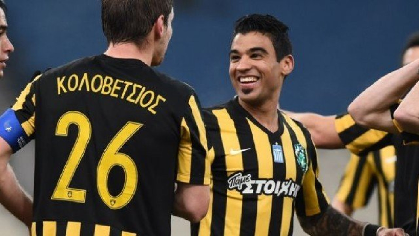 Παρελθόν από την ΑΕΚ         οι Κολοβέτσιος - Βάργκας