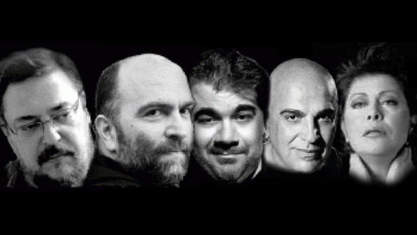 Στόκας, Μαχαιρίτσας, Παπίου, Σταρόβας & Ζουγανέλης στο Θέατρο Γης