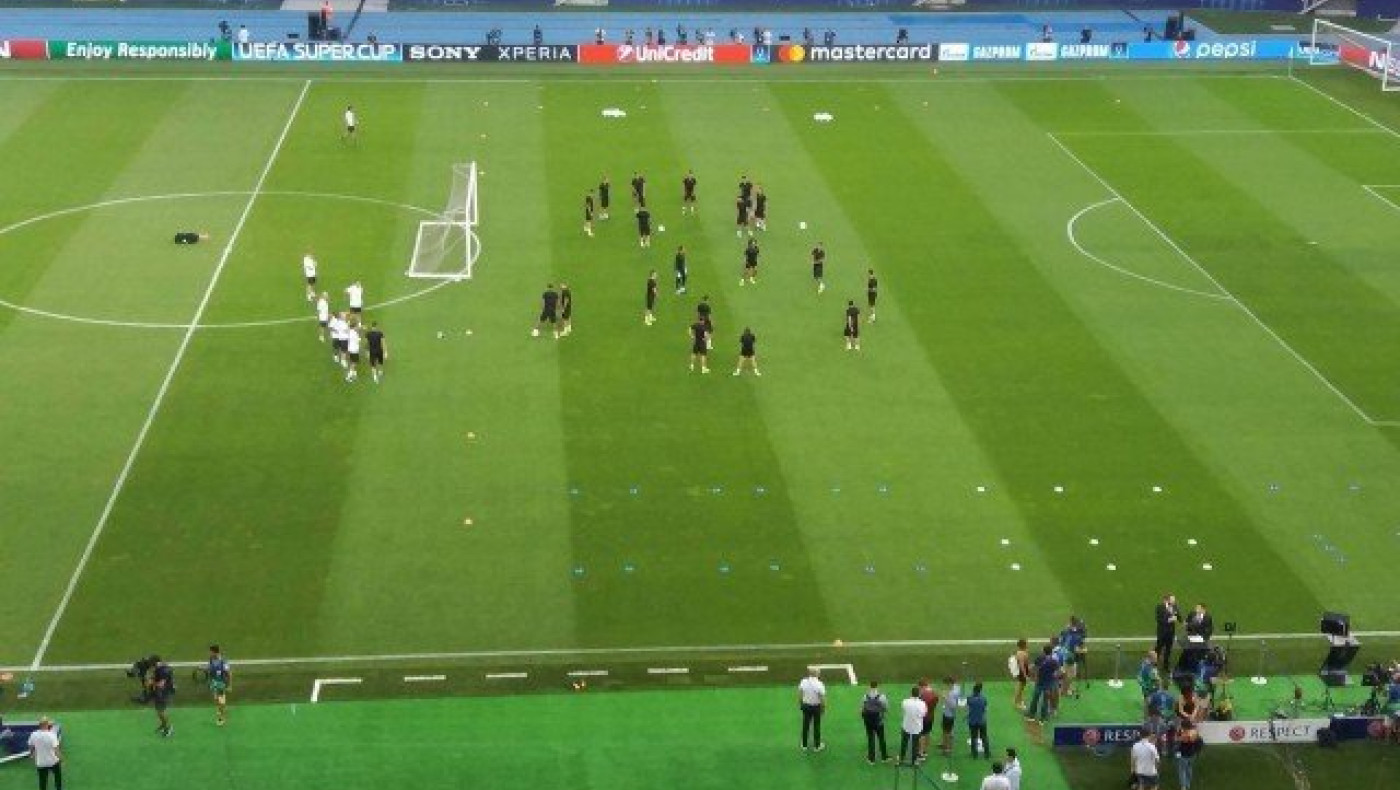 Η προπόνηση της            Ρεάλ Μαδρίτης (pics+vid)