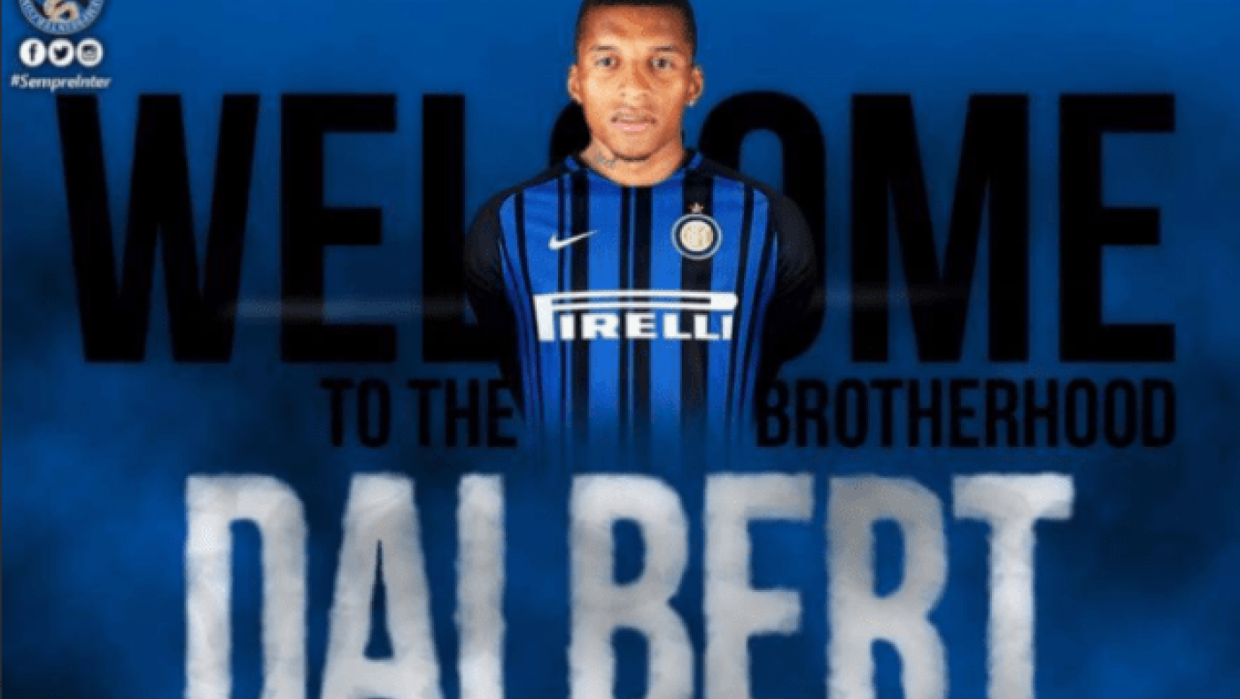 Η Ίντερ ανακοίνωσε                   τον Ντάλμπερτ!