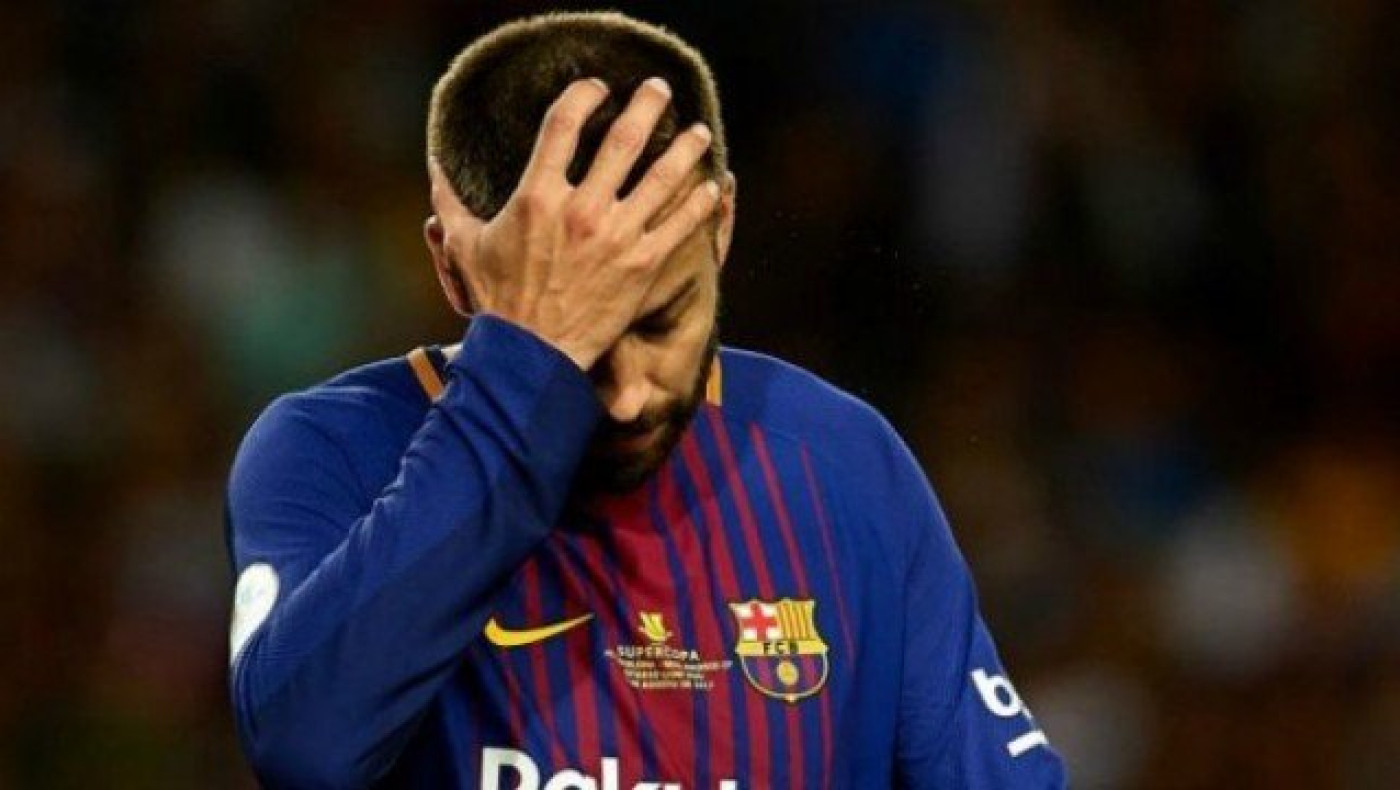 Ο Πικέ μονολογούσε   με βρισιές στον πάγκο! (video)