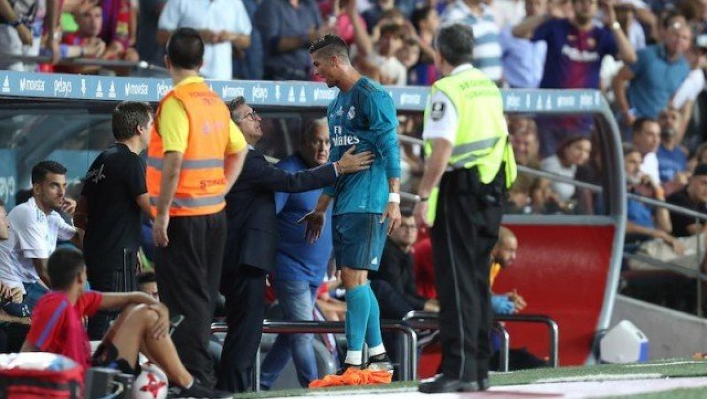 Η ατάκα του  Ρονάλντο μετά την αποβολή του! (video)