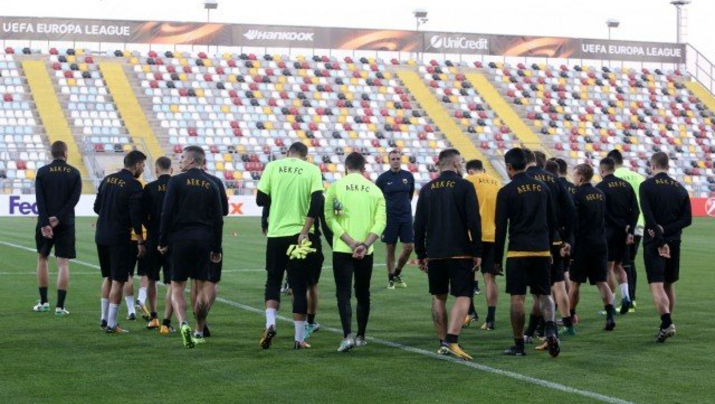 Το ταξίδι της ΑΕΚ              αρχίζει  στην Κροατία