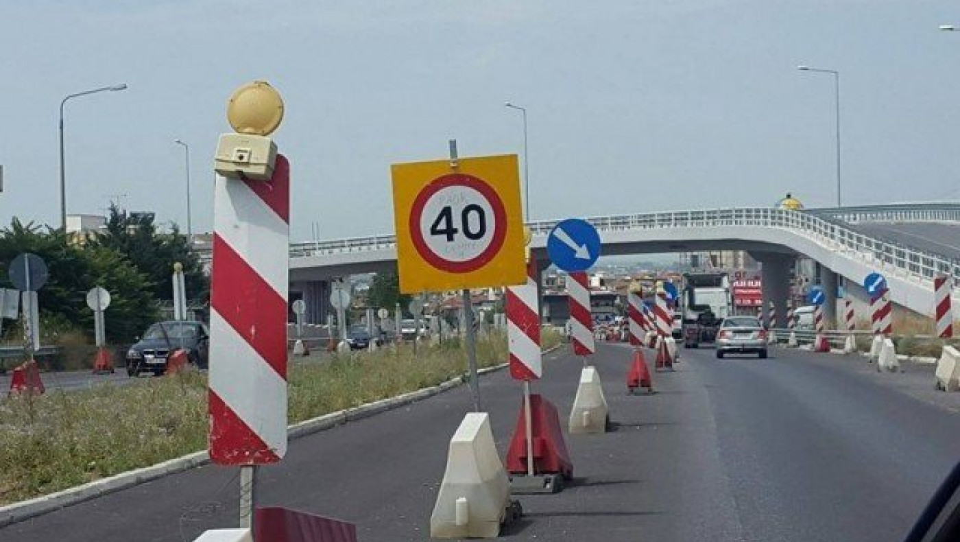 Εργασίες σε Ε.Ο. Θεσ/νίκης - Μουδανίων & Ε.Ο. Θεσ/νίκης - Μηχανιώνας