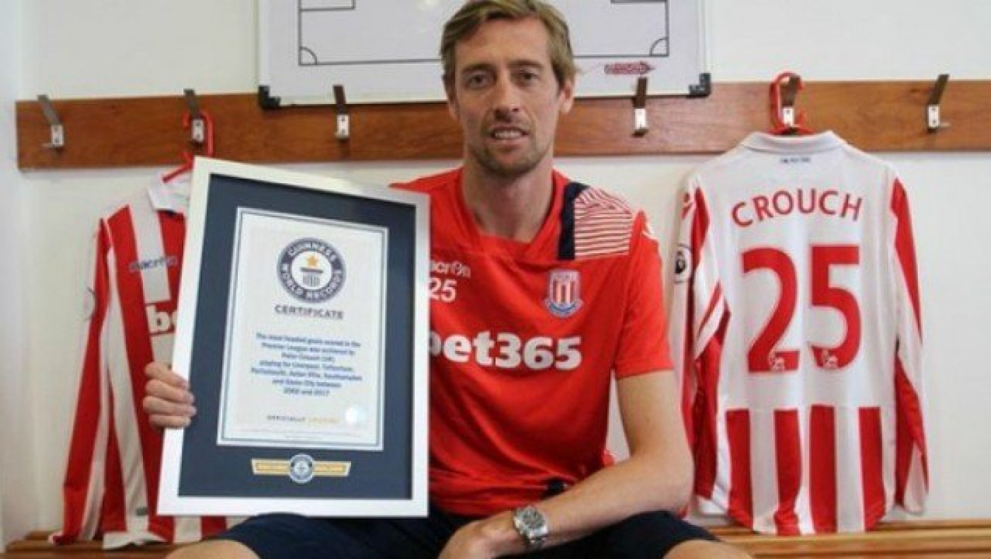 Στο         βιβλίο Γκίνες       μπήκε ο Πίτερ Κράουτς