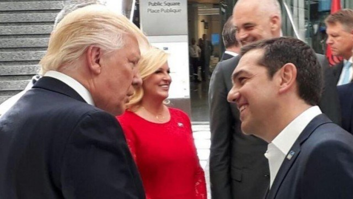 Στον                      Λευκό Οίκο ο Αλέξης Τσίπρας