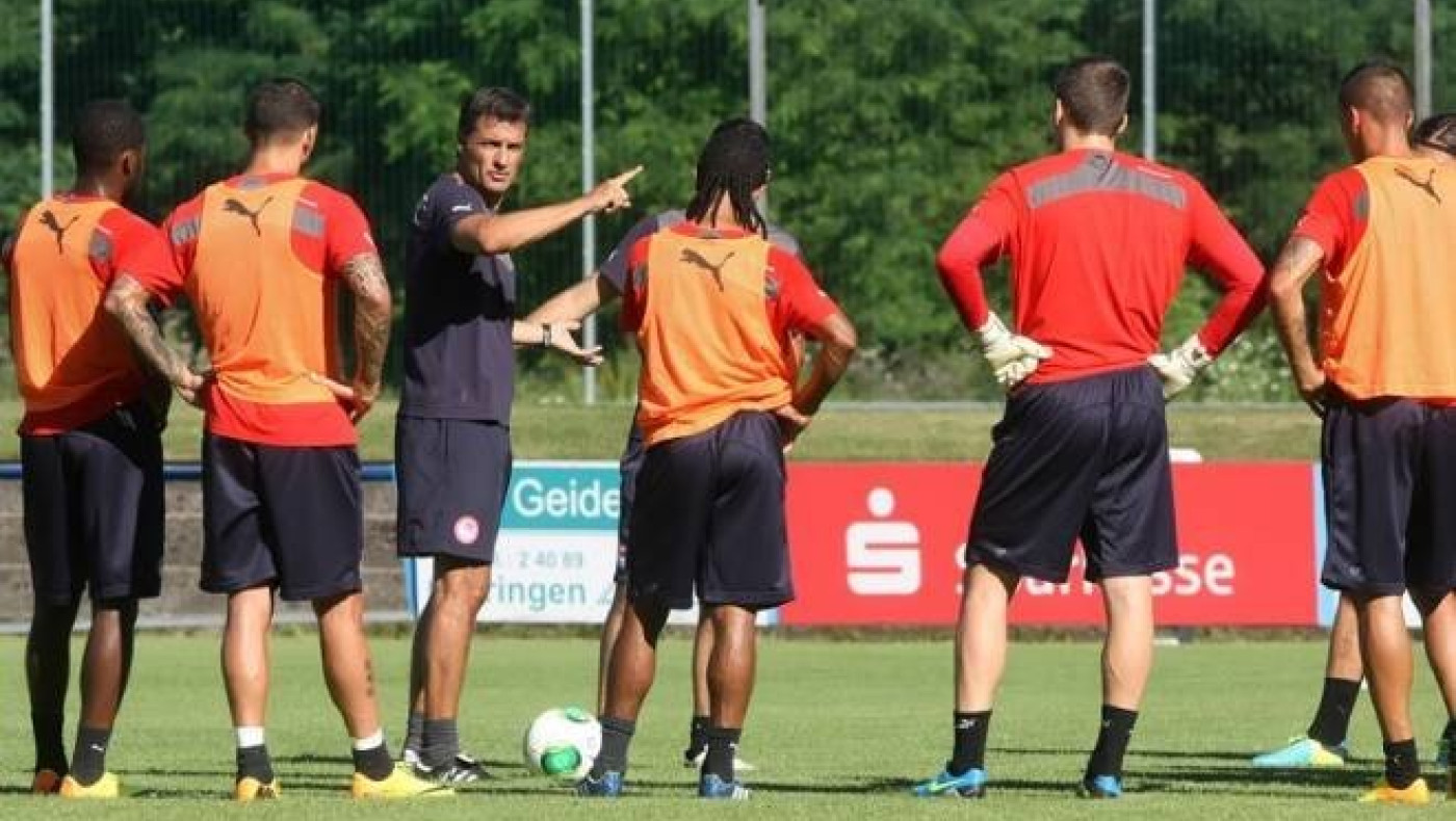 Χωρίς τους διεθνείς η προπόνηση 