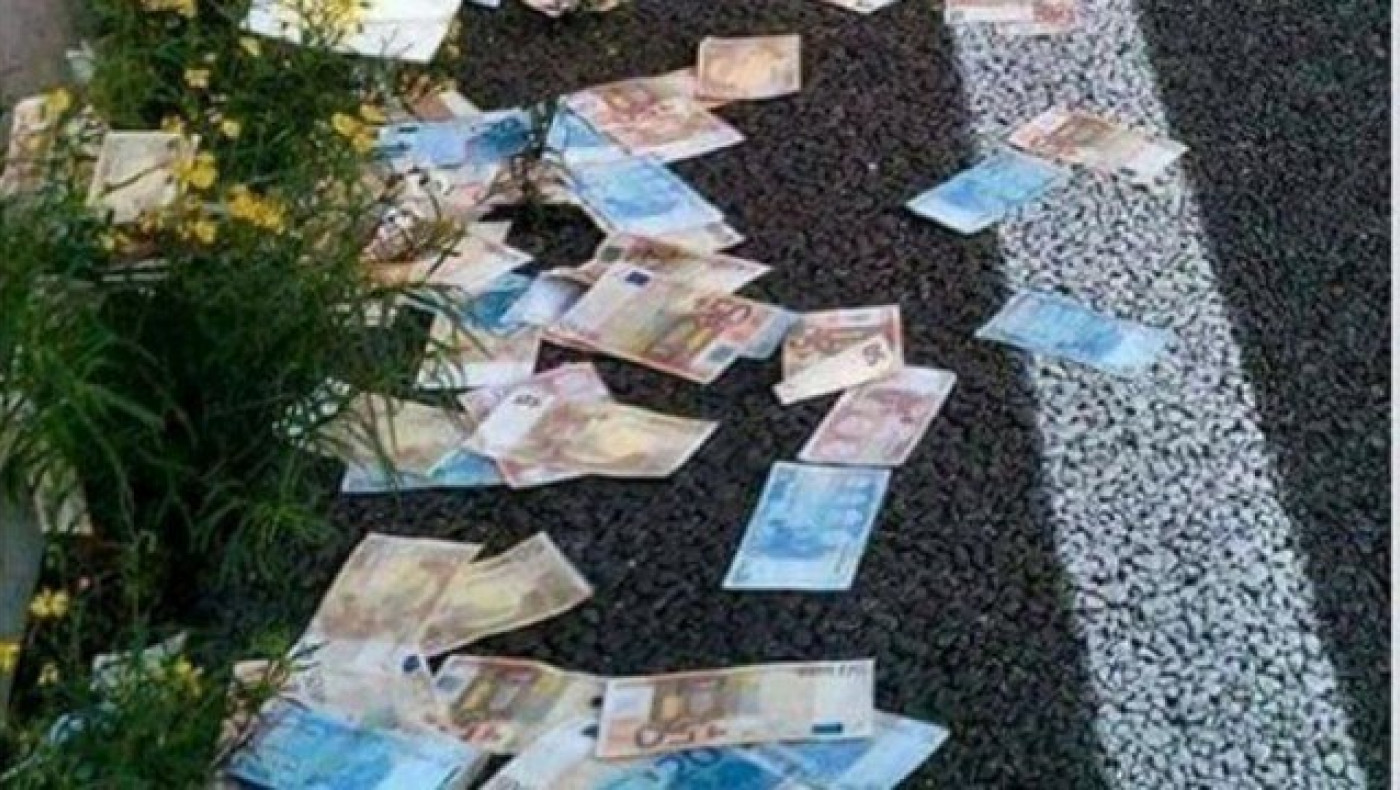 «Έβρεξε» 50ευρα και 20ευρα στην Εθνική Οδό Πατρών - Κορίνθου!