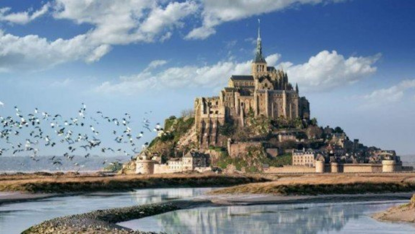 To εκπληκτικό Mont Saint Michel από τη ματιά ενός drone! (ΒΙΝΤΕΟ)