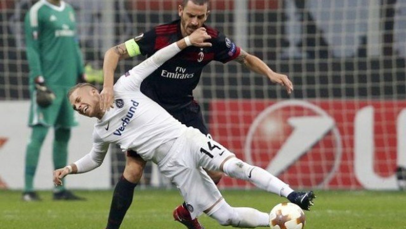 Η απίθανη γκάφα του Μπονούτσι στο ματς με την Αούστρια (ΒΙΝΤΕΟ)