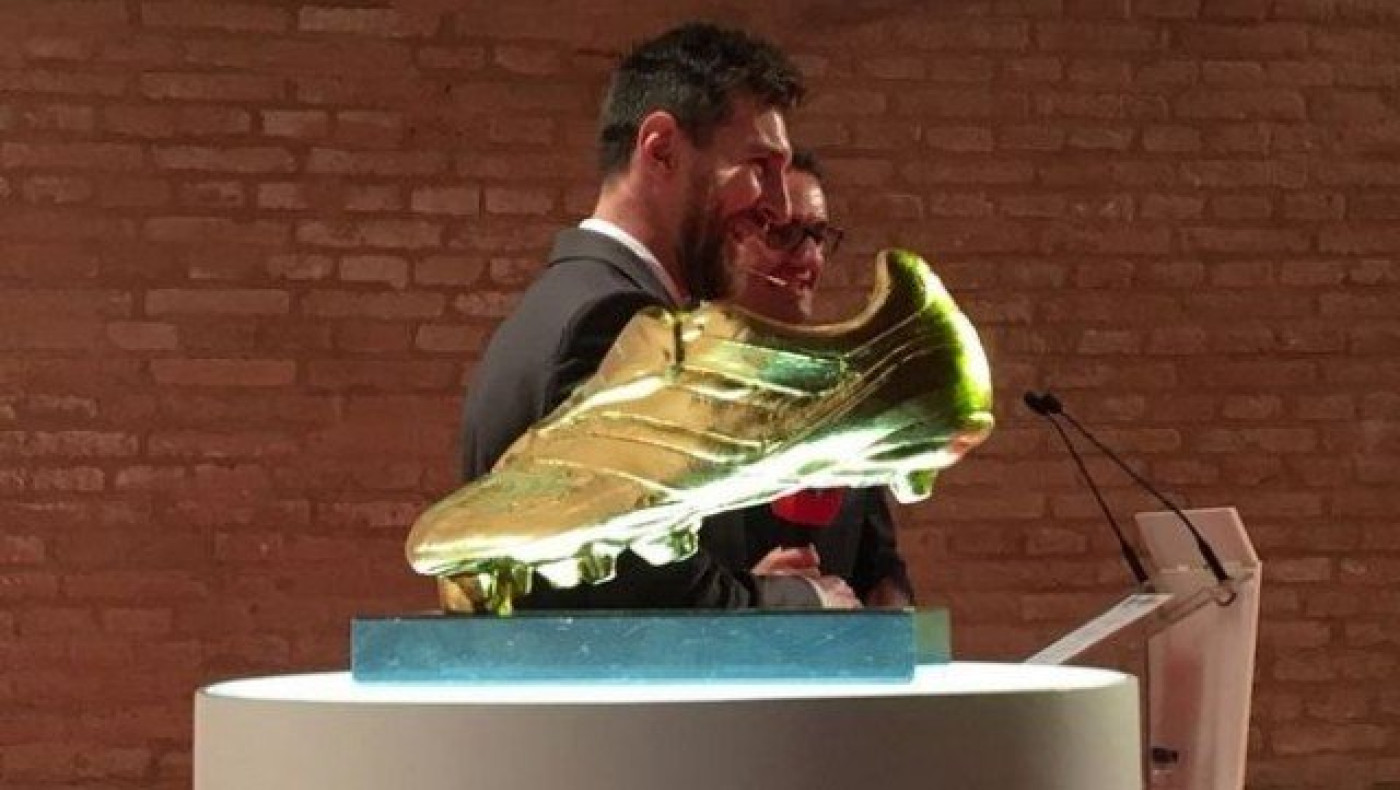 «Χρυσό» παπούτσι                  για τον Λιονέλ Μέσι