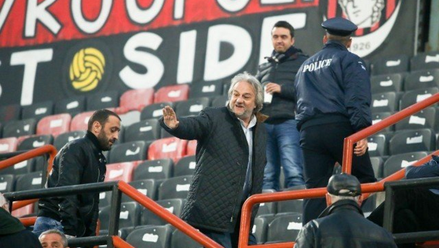 Κομπότης και Ριαβόγλου είδαν μαζί το Απόλλων-Λεβαδειακός