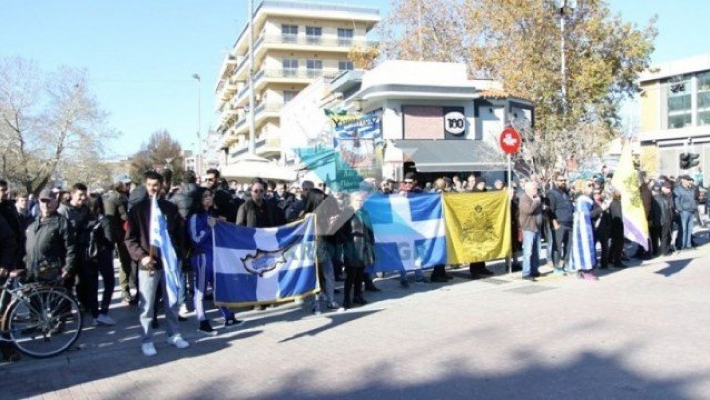 Κομοτηνή: Έψαλαν τον Εθνικό Ύμνο διαμαρτυρόμενοι για τον Ερντογάν