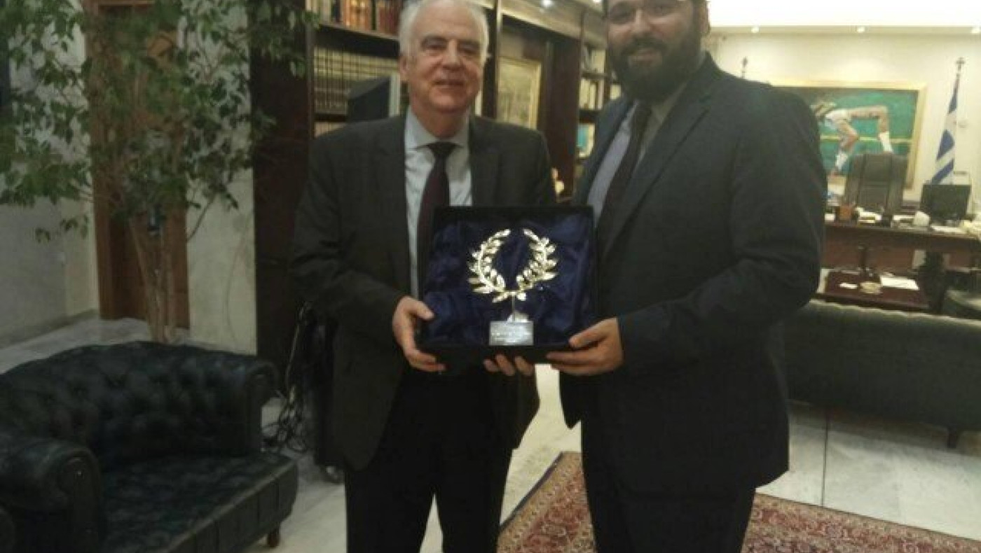 Συνάντηση Βασιλειάδη με τον Πρόεδρο των Ελληνικών Πετρελαίων