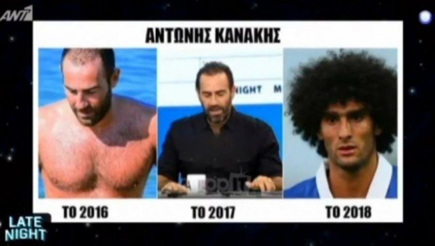 Ο Γιώργος Λιάγκας σχολίασε τα... νέα μαλλιά του Αντώνη Κανάκη (ΒΙΝΤΕΟ)