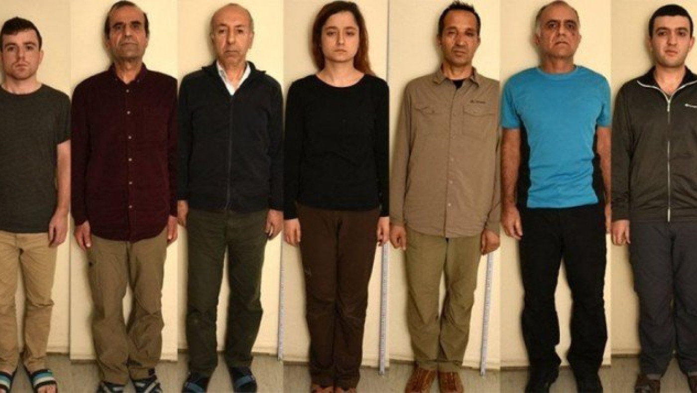 Αυτοί είναι οι εννέα Τούρκοι που συνελήφθησαν στον  Νέο Κόσμο