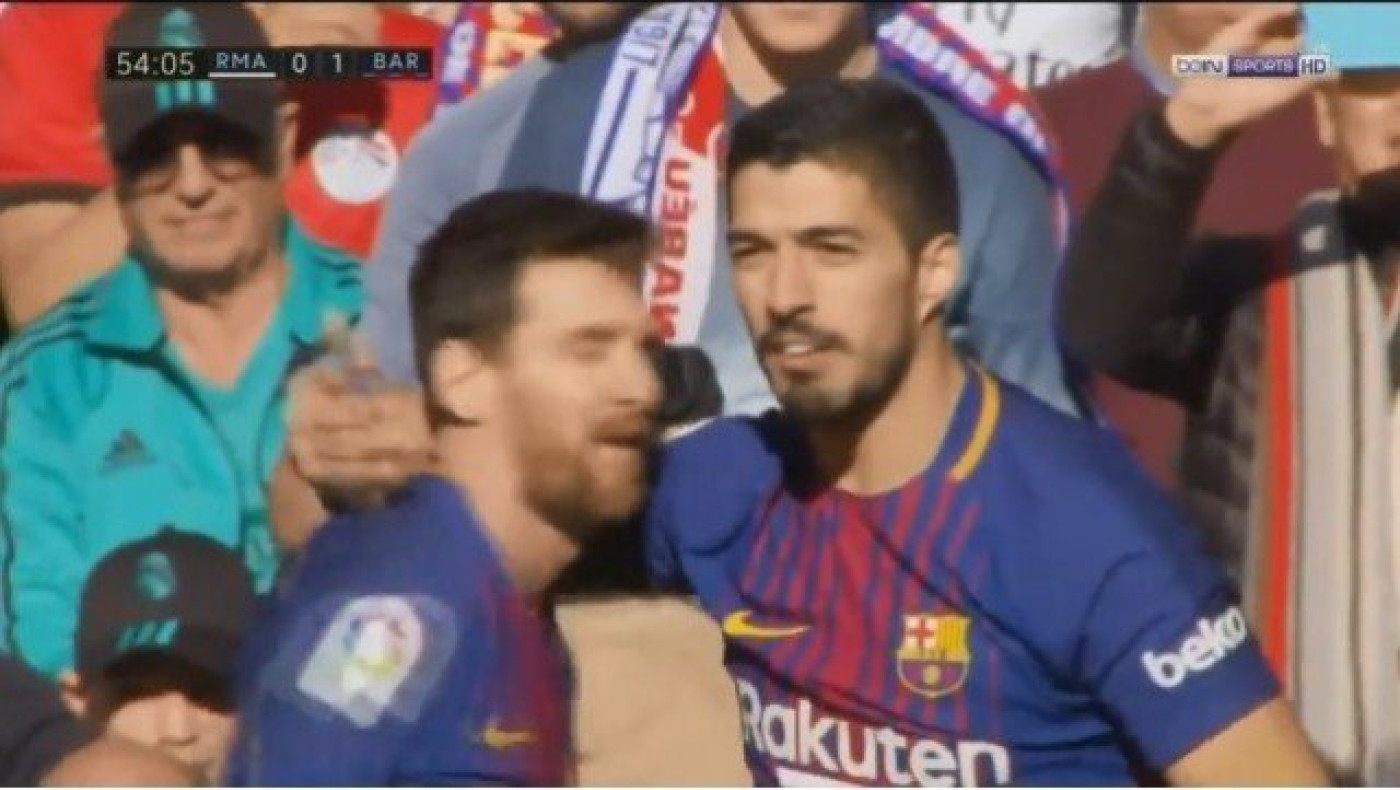 Ιστορικό γκολ για τον Σουάρες στο      Μπερναμπέου!