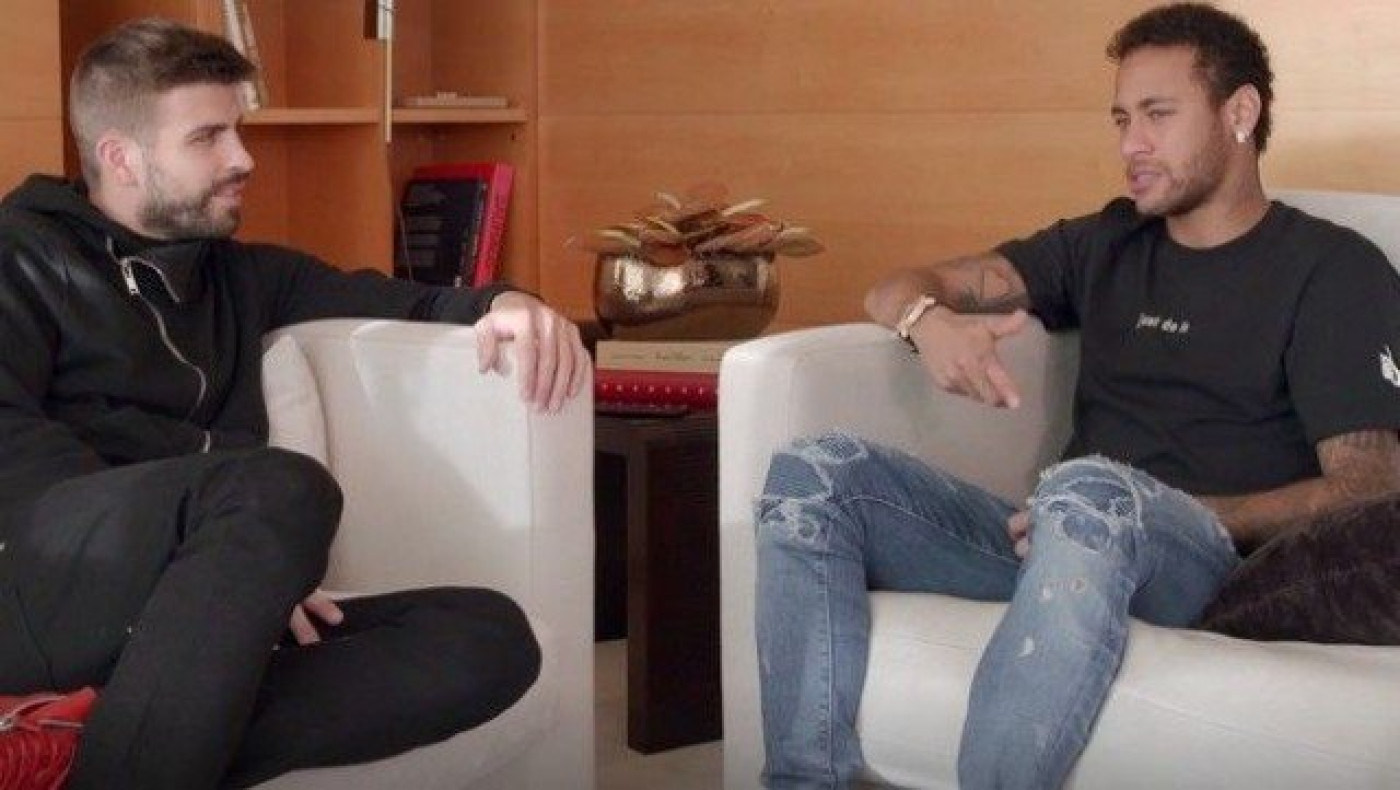 Ο Νεϊμάρ                    εξομολογείται στον Πικέ!