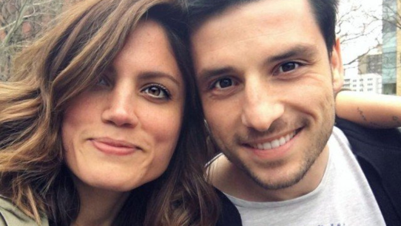 Συνατσάκη - Χατζηαγγελάκης: Τρυφερές στιγμές σε νυχτερινή έξοδο (ΦΩΤΟ)