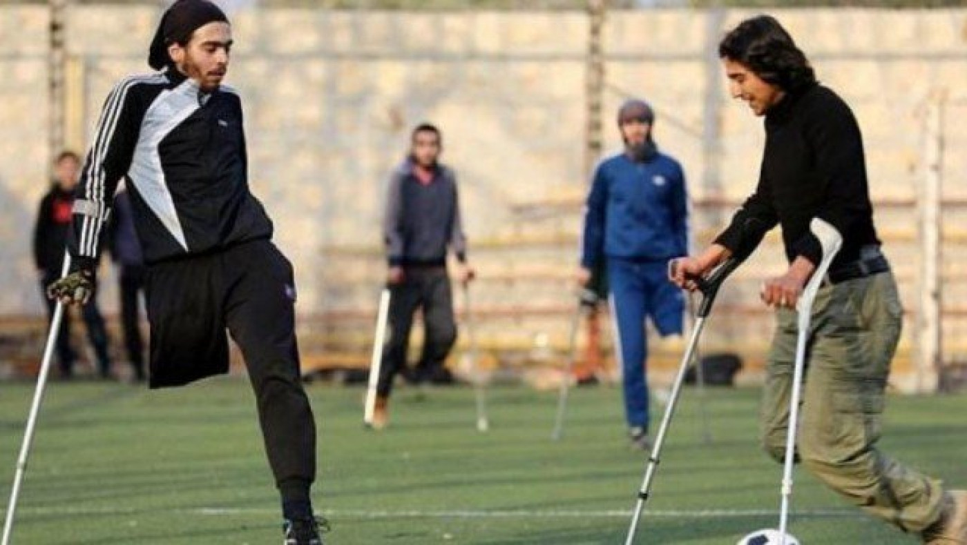 Ανάπηροι πολέμου έφτιαξαν ποδοσφαιρική ομάδα στη Συρία (pics)
