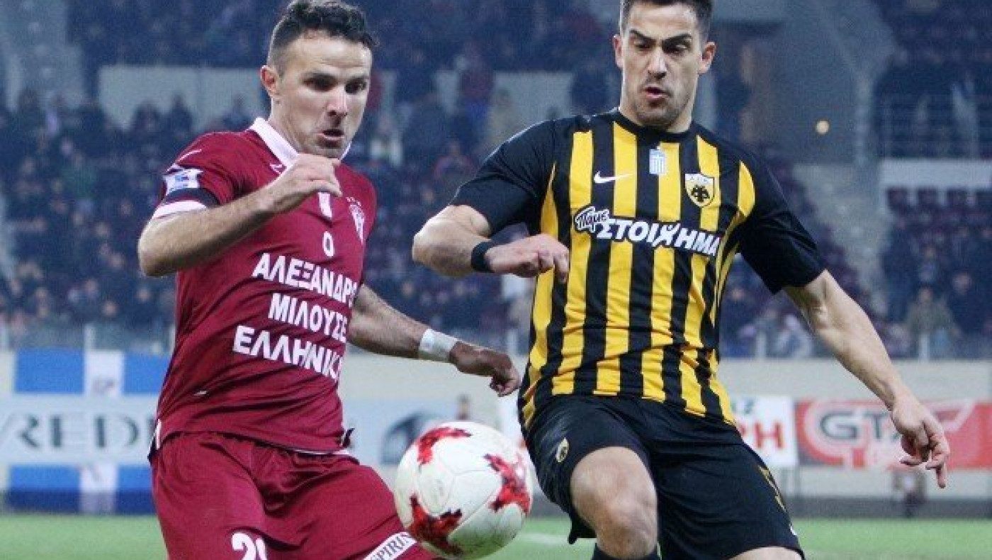 Οπαδός της Λάρισας      έσπρωξε τον Λαμπρόπουλο (vid)