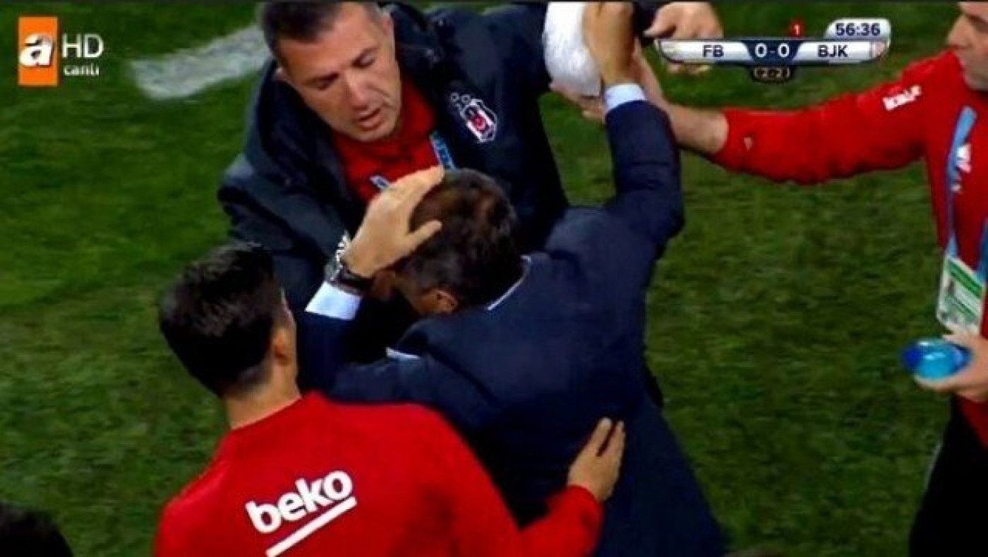 Διακοπή στην Τουρκία, χτυπήθηκε με αντικείμενο ο Γκιουνές (vid)