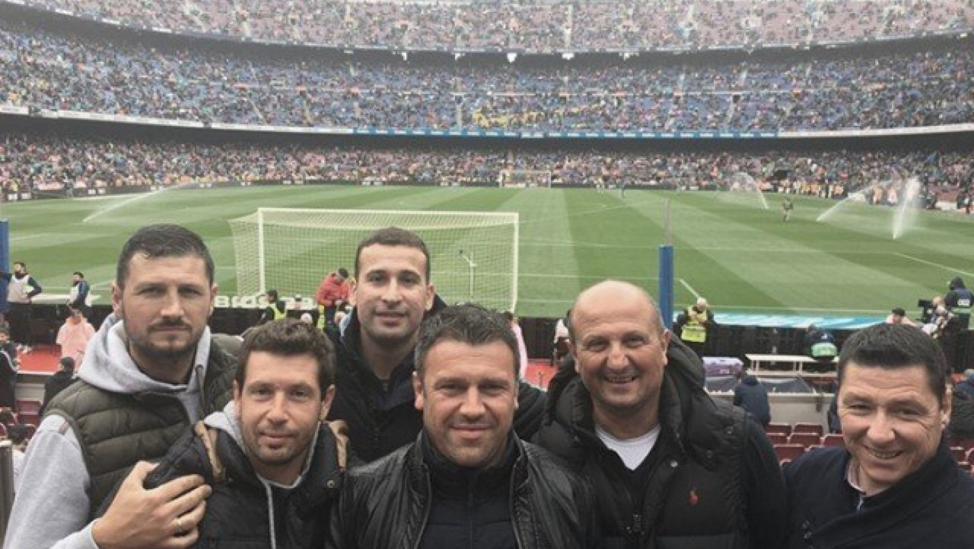 Τιμ προπονητών                           των Ακαδημιών στη Μασία