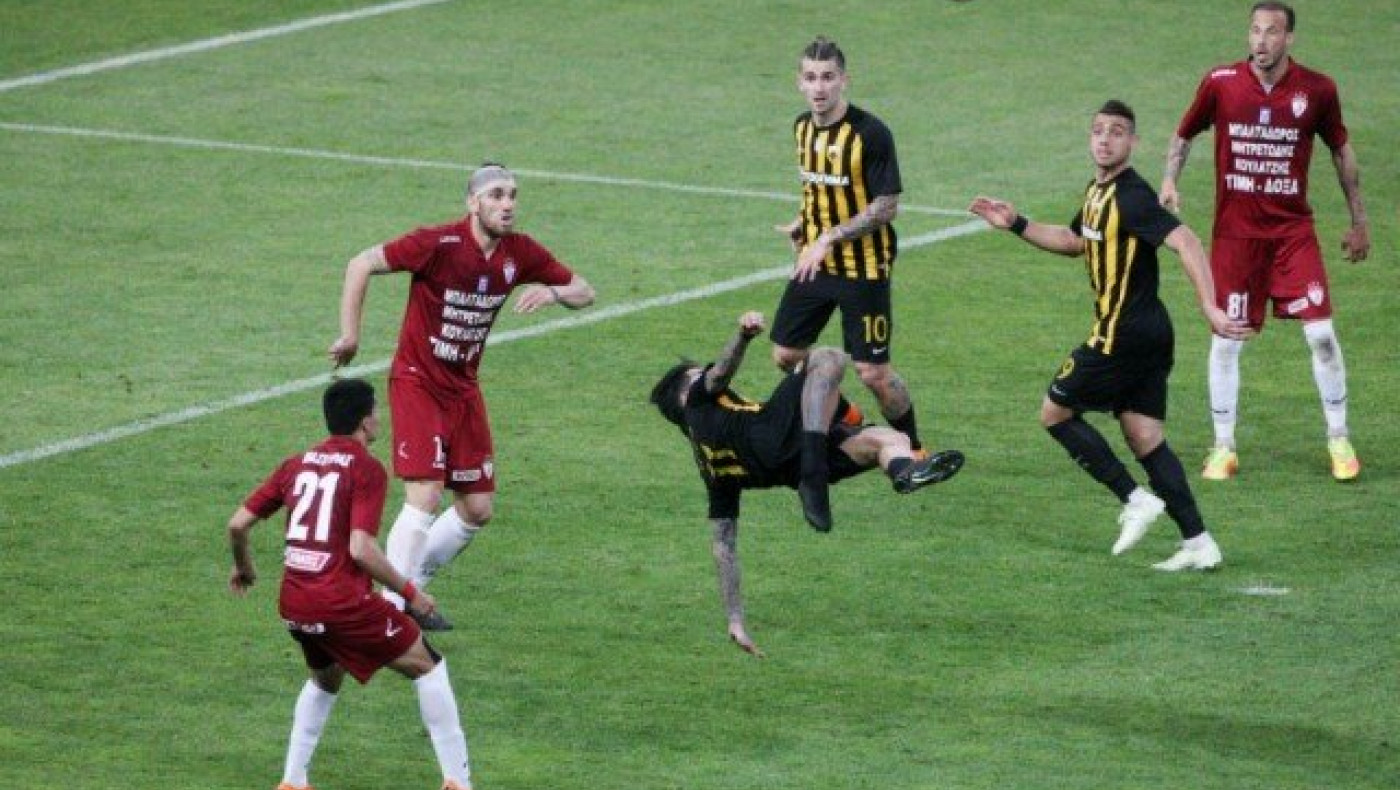 Το απίθανο γκολ του Λάζαρου που έστειλε την ΑΕΚ στον τελικό! (ΒΙΝΤΕΟ)