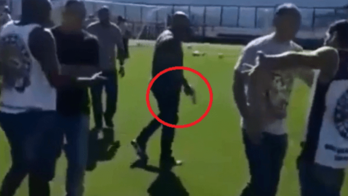 Βγήκαν... τα όπλα στην προπόνηση της Βάσκο ντα Γκάμα (video)