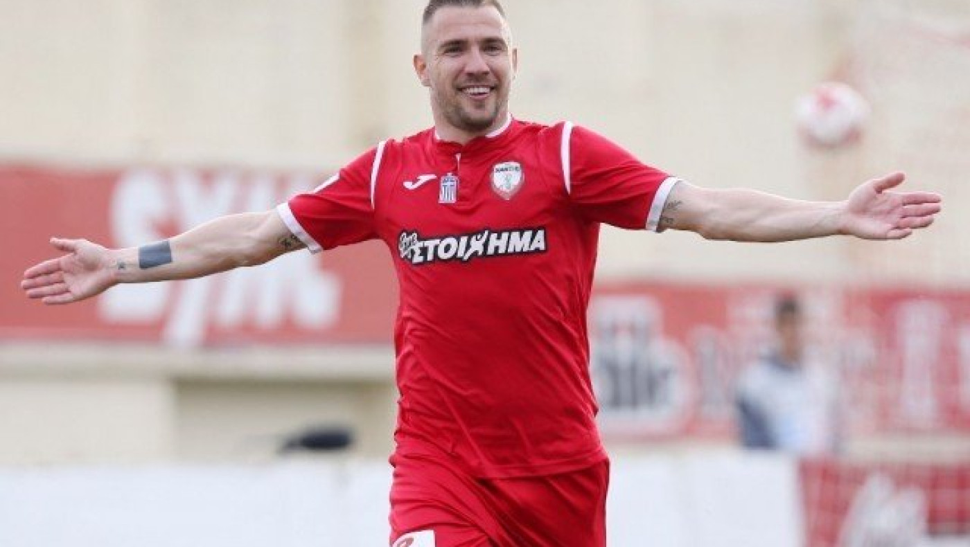 Το πρόσωπο του Δημόκριτου        στη γάμπα του Γέντρισεκ