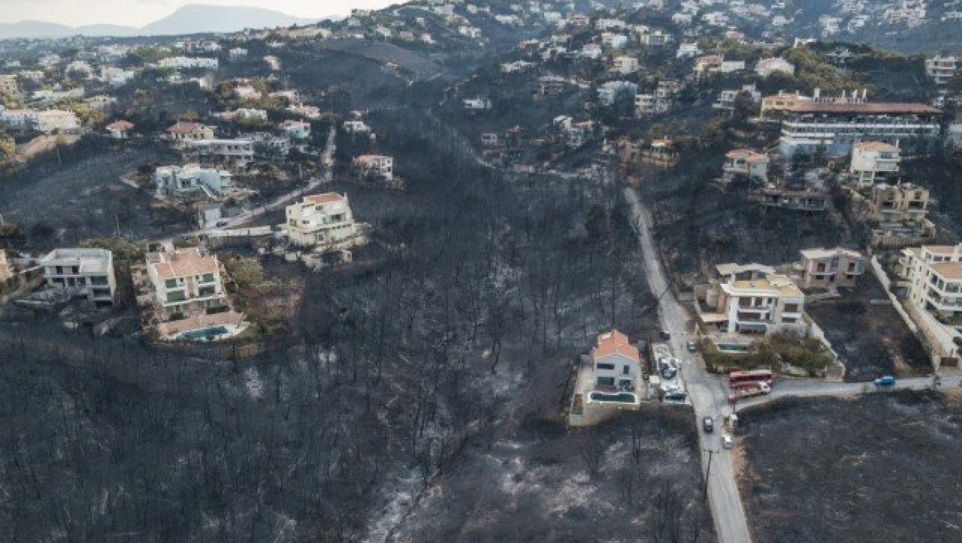 Μάτι: Ο χάρτης της καταστροφής ανά οικοδομικό τετράγωνο