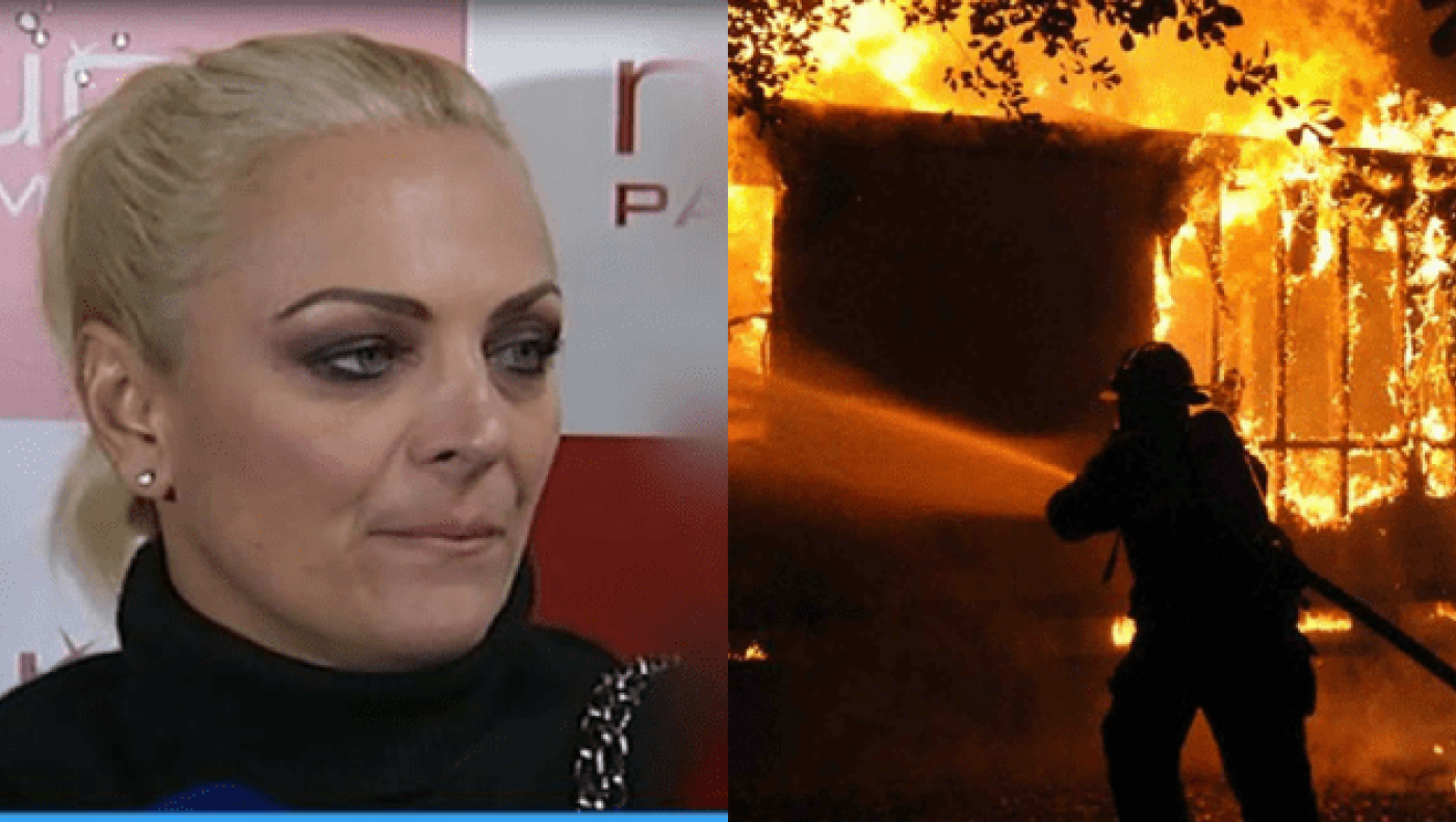 Η Χριστίνα Λαμπίρη περιγράφει την πύρινη κόλαση που έζησε (ΒΙΝΤΕΟ)